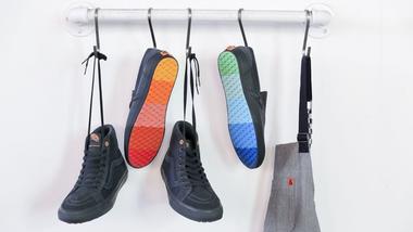 Vans and Local Chefwear Label Hedley & Bennett Cook up a Rainbow-Soled Collaboration