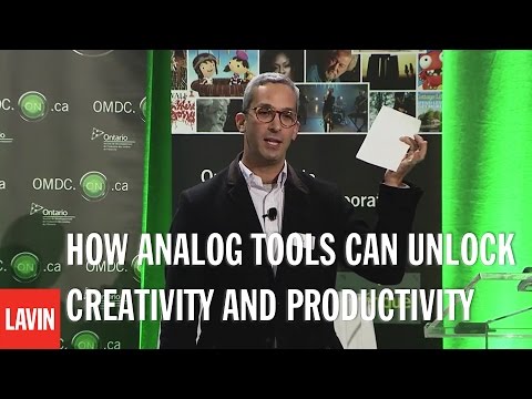 How Can Analog Tools Unlock Creativity and Productivity? (2:56)