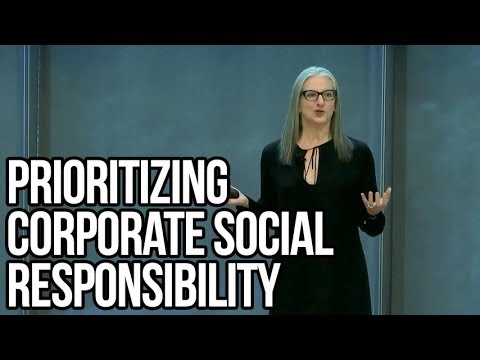 Prioritizing Corporate Social Responsibility (1:53)