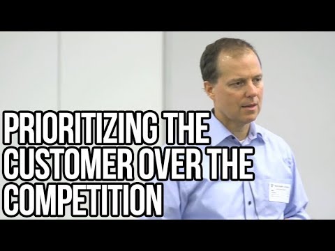 Prioritizing the Customer Over the Competition (2:20)