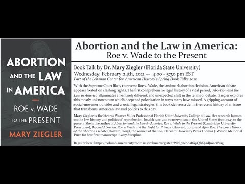 Roe v. Wade to the present