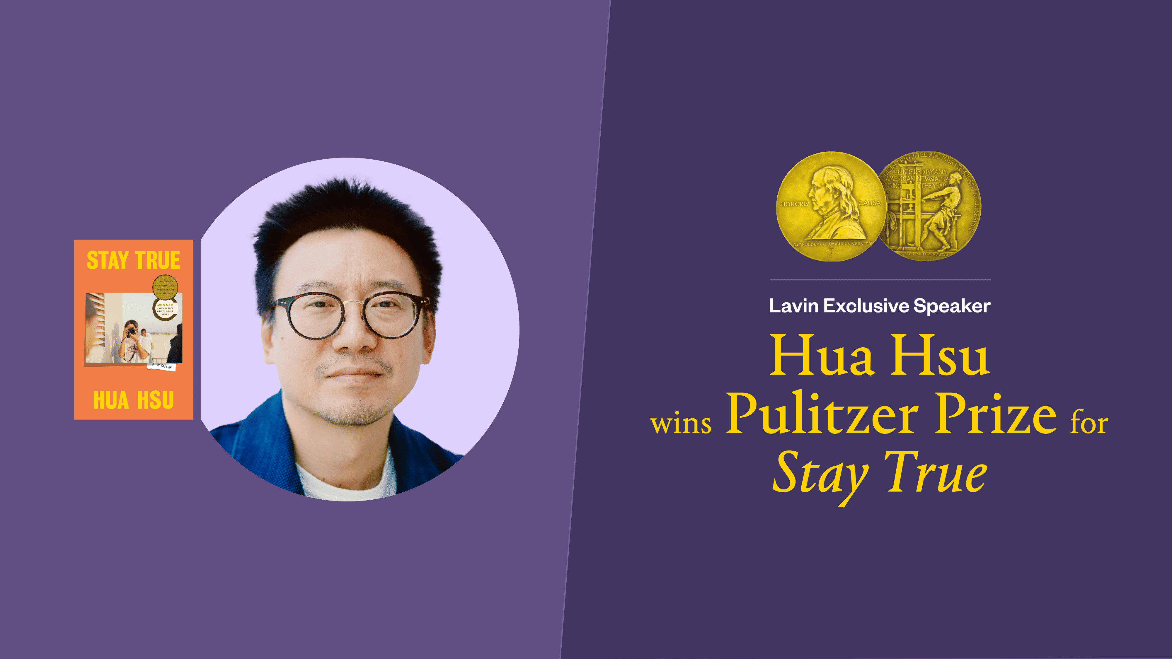 Lavin’s Hua Hsu Wins 2023 Pulitzer Prize for Stay True—His Book on Friendship, Pop Culture, Asian-American Identity