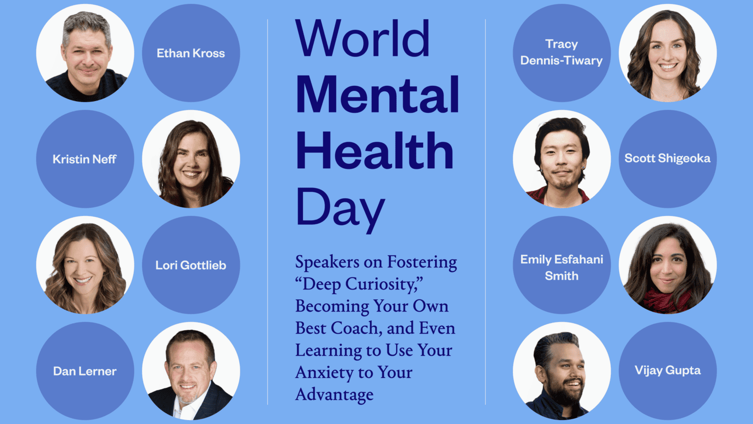 8 Top Mental Health Speakers for World Mental Health Day - The Lavin Agency