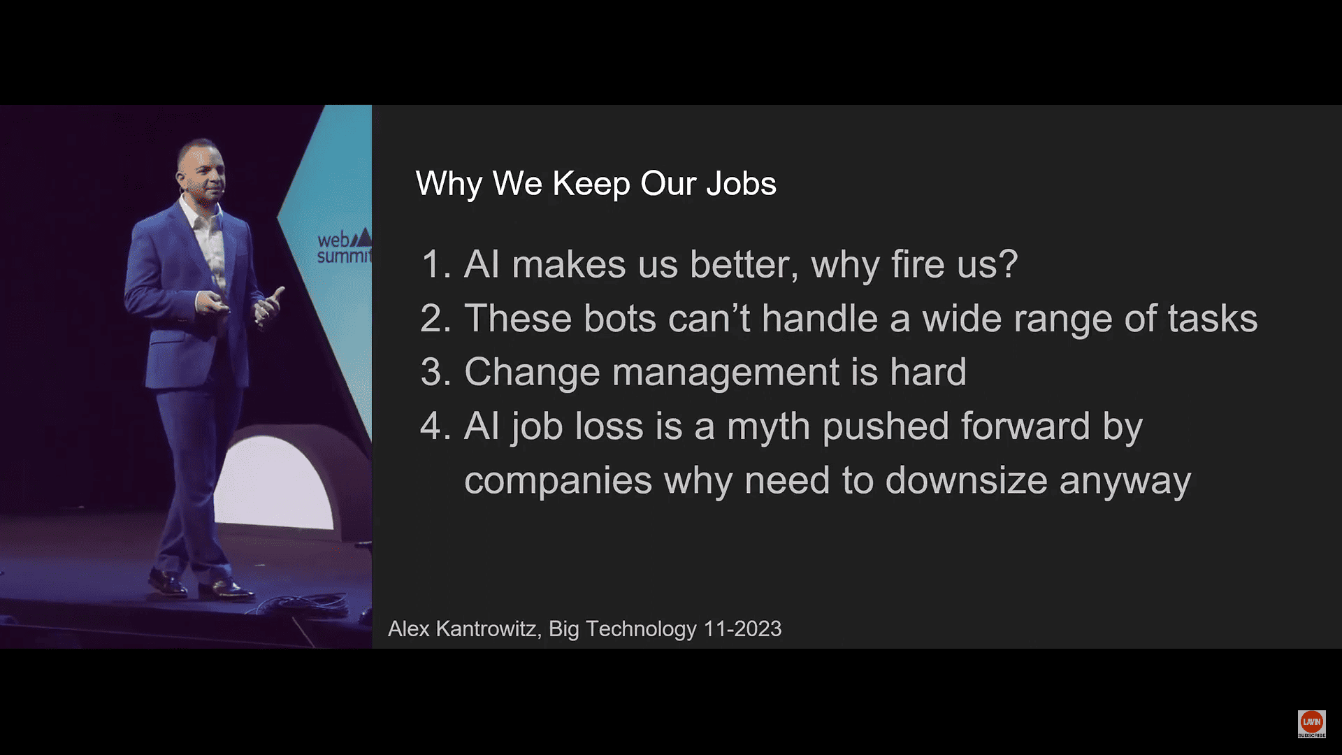 4 Reasons Why We’ll Keep Our Jobs in the AI Future (2:02)