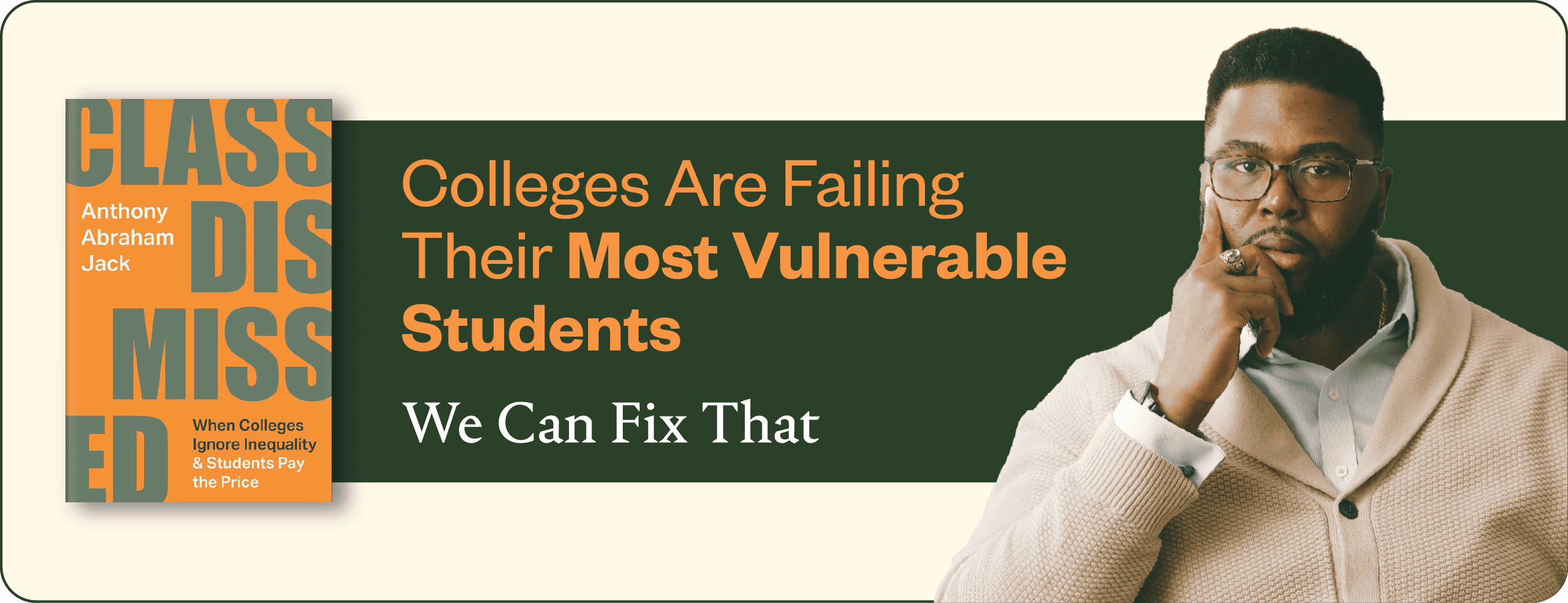 Higher education is failing its most vulnerable students. But we can fix that.