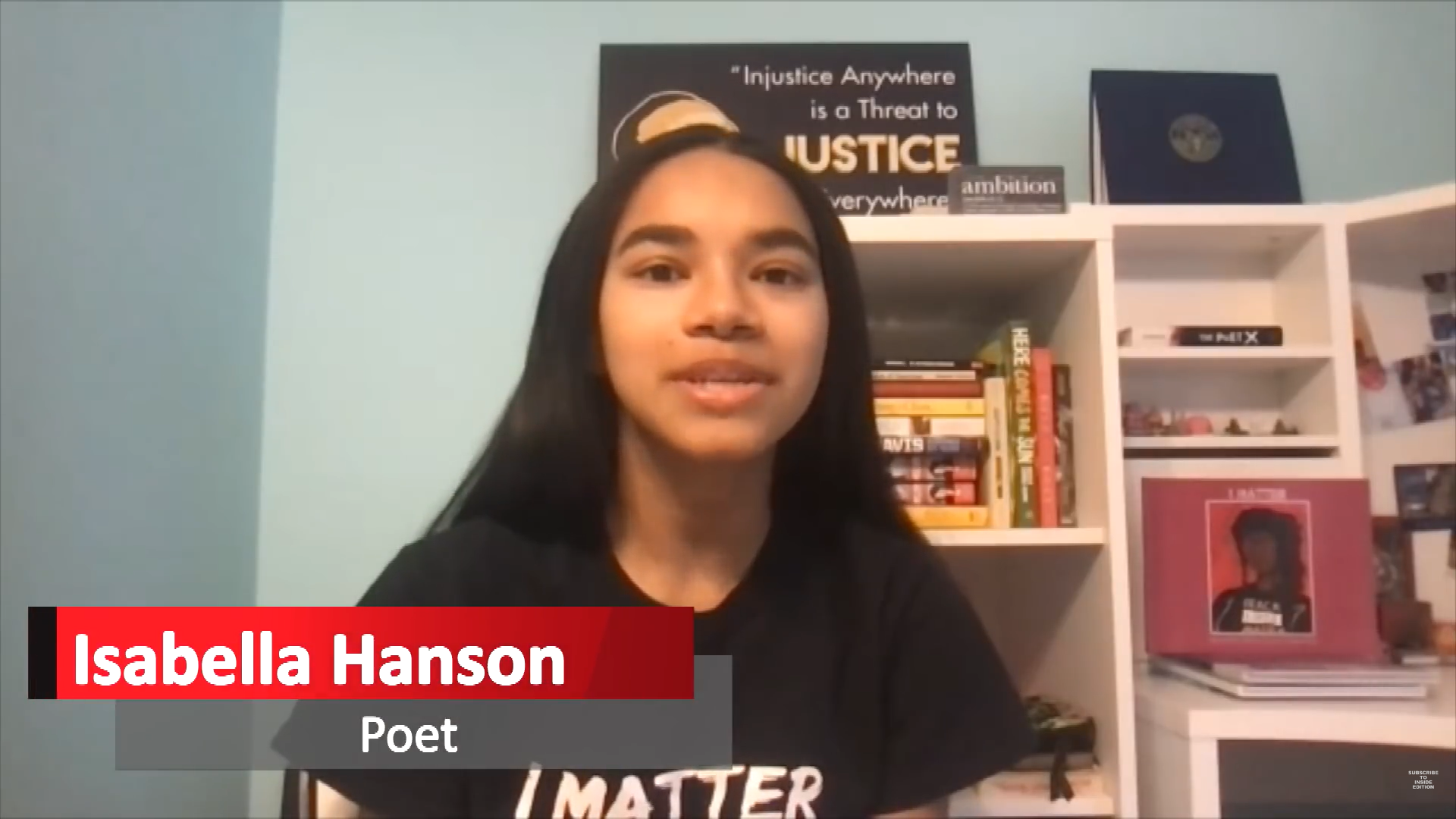 15-Year-Old Poet Hopes Amanda Gorman Inspires More to Write