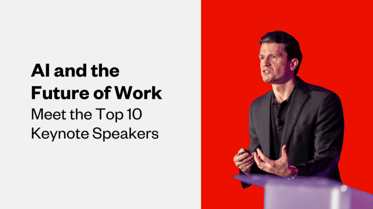 AI and the future of work: Meet the top 10 keynote speakers