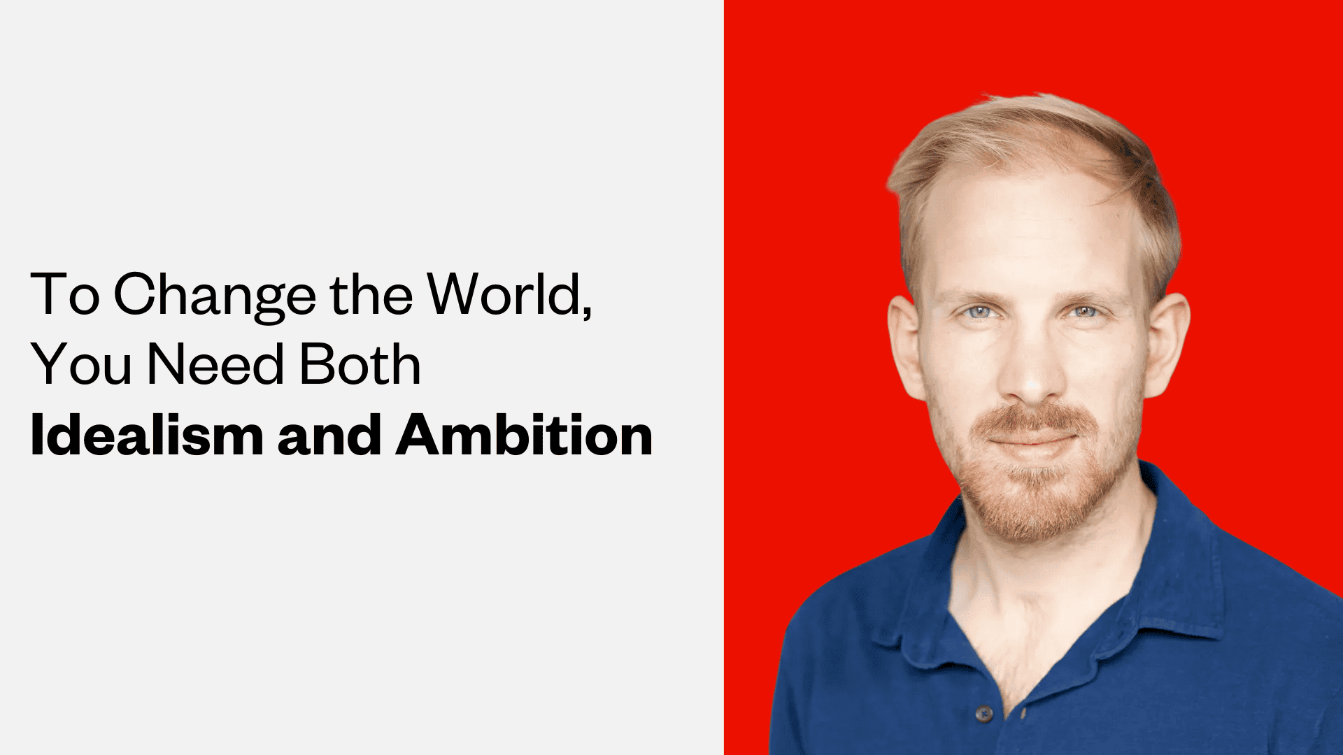 “He Has a Big Future Shaping the Future.” Rutger Bregman, Author With Over 2 Million Books Sold, Joins Lavin