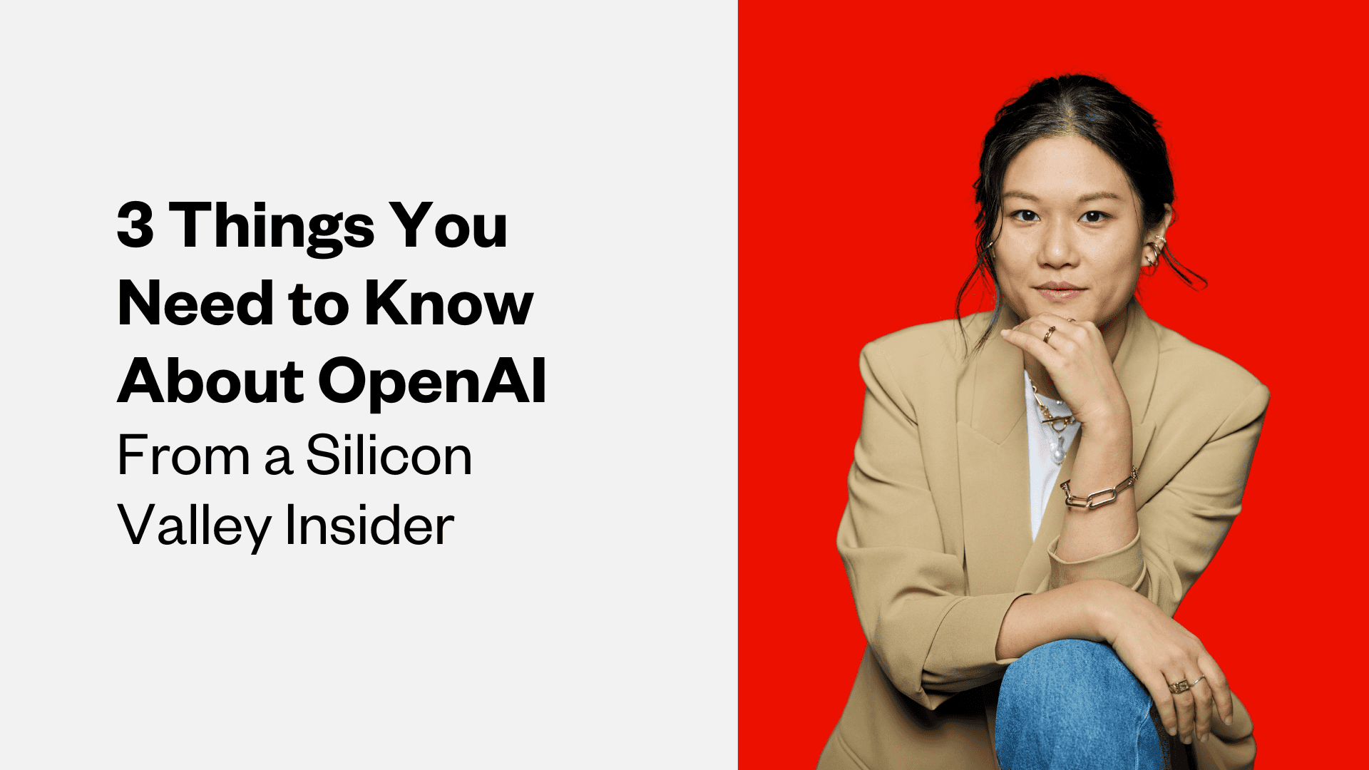 3 Things You Need to Know About OpenAI: Inside the Greatest Tech Arms Race in History
