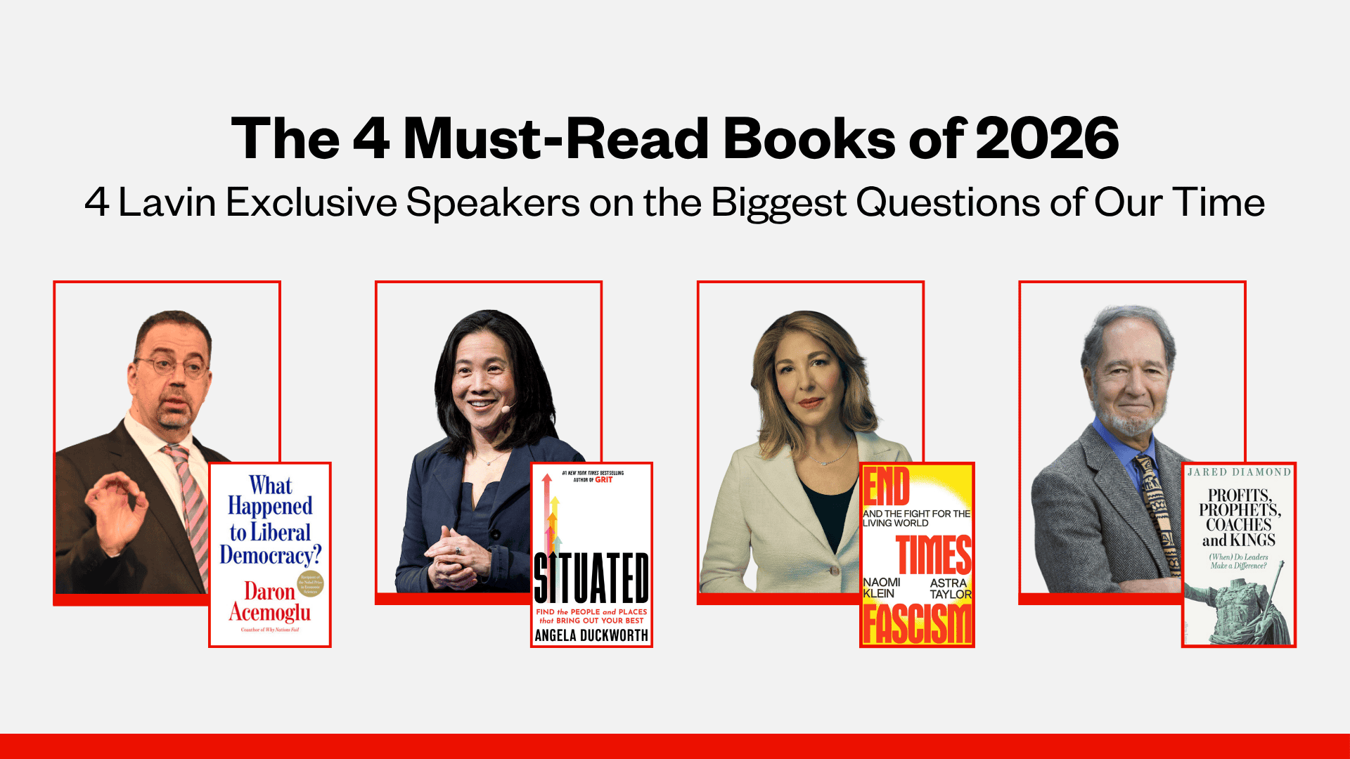 The 4 Must-Read Books of Fall 2026: On Leadership, Democracy, and the Science of Success